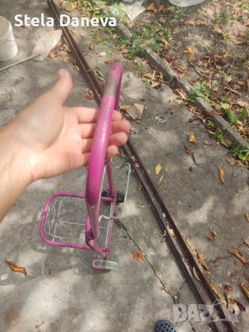 Стара сгъваема количка за багаж, снимка 4 - Антикварни и старинни предмети - 51624744