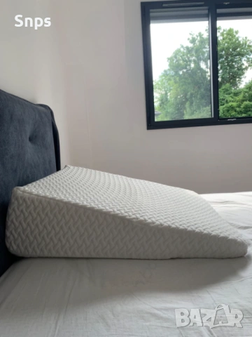 Възглавница за опора на гърба от мемори пяна със сваляне и перящ кадифен калъф, снимка 10 - Възглавници - 53106057