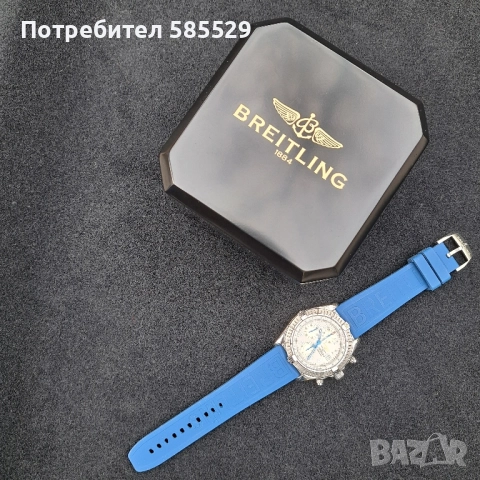 BREITLING Хронограф, снимка 11 - Мъжки - 52493202
