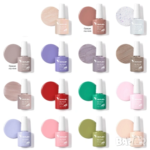 Промо ПАКЕТ 10 броя гел лак Venalisa, снимка 8 - Продукти за маникюр - 53536160
