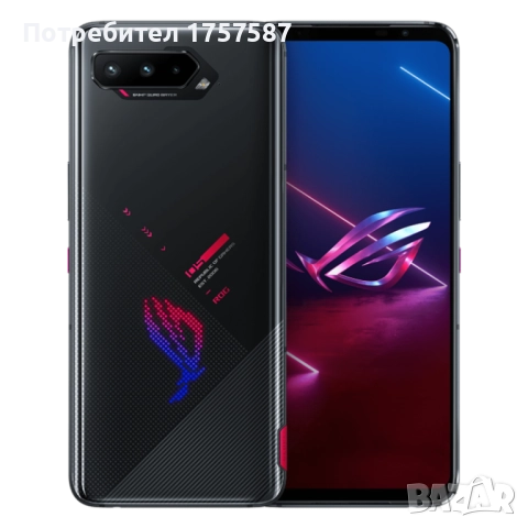 Геймърски Телефон ASUS ROG Phone 5S 16GB RAM 256GB ROM, снимка 2 - Asus - 52026076