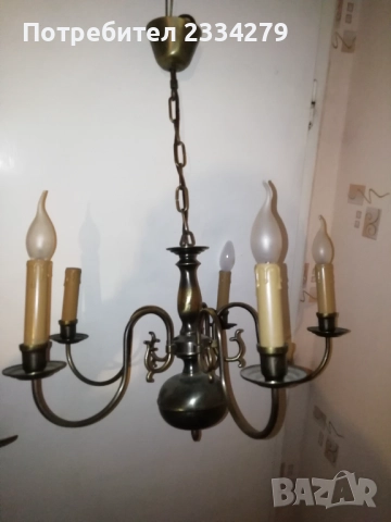 Стари настолни лампи, аплици за стена, лампа за таван и паркетна лампа. , снимка 18 - Настолни лампи - 52867361