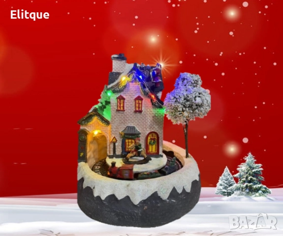 Коледна светеща декорация с Дядо Коледа - Оживете празничния дух у дома, снимка 4 - Други стоки за дома - 52832189