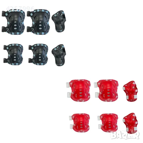  Детски наколенки РА1011 - 6бр / к-т - Два цвята