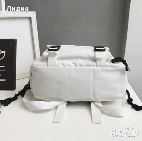 Дамска текстилна  раница , снимка 3 - Чанти - 48382804