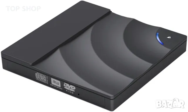 Външно CD DVD устройство/ записвачка Oudekay Ultra Slim Touch, снимка 2 - Захранвания и кутии - 48511993