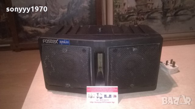 FOSTEX SPA11-AMPLIFIED SPEAKER SYSTEM MADE IN JAPAN, снимка 8 - Тонколони - 27971425