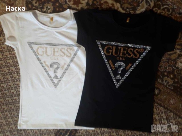 Уникални дамски тениски с камъчета! , снимка 14 - Тениски - 43844780