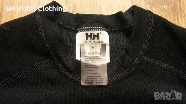 HELLY HANSEN Thermo 57% Merino Wool размер S за лов ски сноуборд термо блуза 57% Мерино Вълна - 541, снимка 5 - Блузи - 44031648