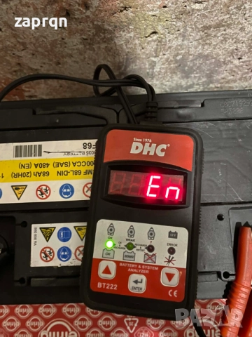 Почти нов акумулатор 68 амп/ч 480 А Американски с гаранция, снимка 4 - Части - 52461169