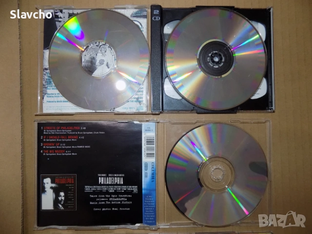 Компакт дискове на-Bruce Springsteen-The River/Streets Of Philadelphia/Bruce Springsteen LIVEnewYork, снимка 8 - CD дискове - 38595739