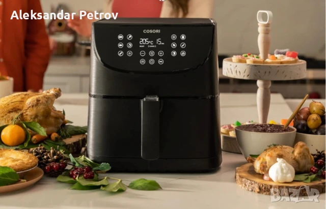 фритюрник с горещ въздух COSORI, снимка 2 - Фритюрници - 50855826