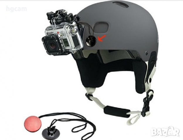 Обезопасително въженце с лепенка за action camera Go Pro