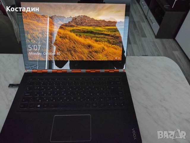 Лаптоп Lenovo yoga 900, 13.3 инча, I5, 8 ram, снимка 11 - Лаптопи за работа - 43670100