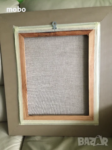 Картина „ натюрморт“ , техника маслени бои/платно/с оригинален подпис на художника, снимка 4 - Картини - 50444057