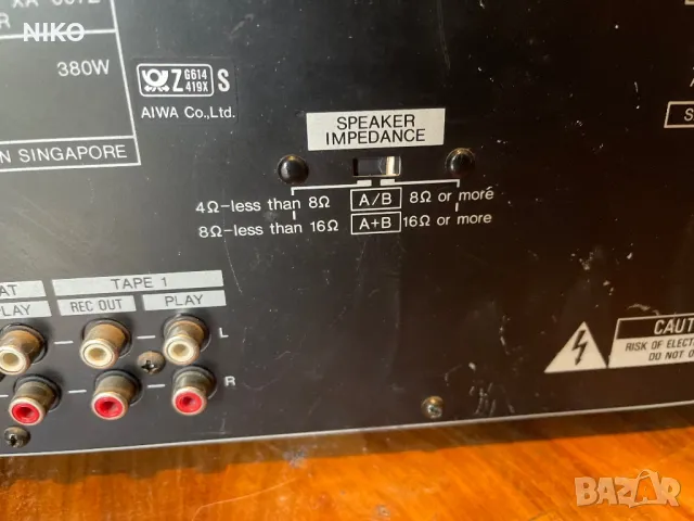AIWA  XA-007, снимка 10 - Ресийвъри, усилватели, смесителни пултове - 50054480