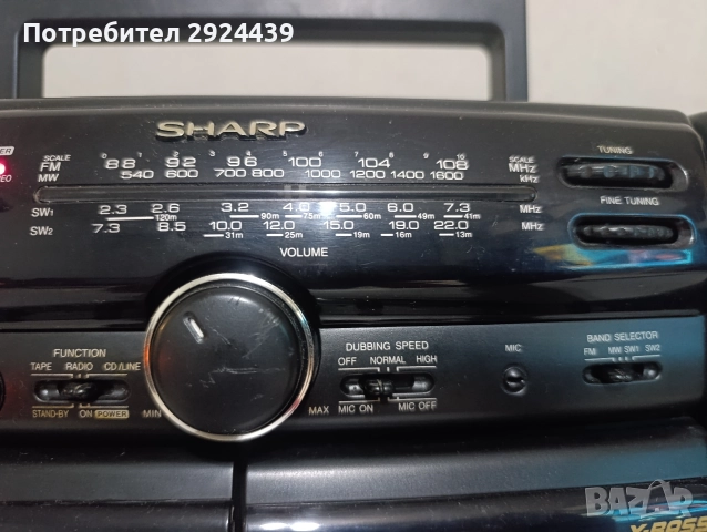 SHARP. VF-930Z, снимка 6 - Радиокасетофони, транзистори - 52642422