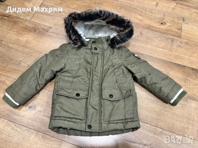 Детско зимно яке за момче 80-86 см
