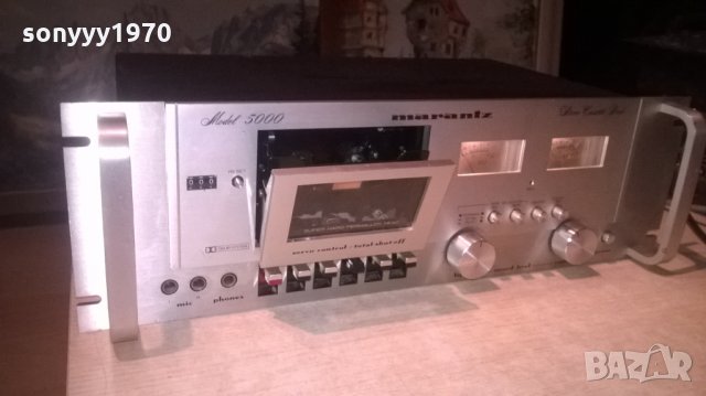 *marantz model 5000 deck-usa/japan-внос швеицария, снимка 1 - Декове - 27302828