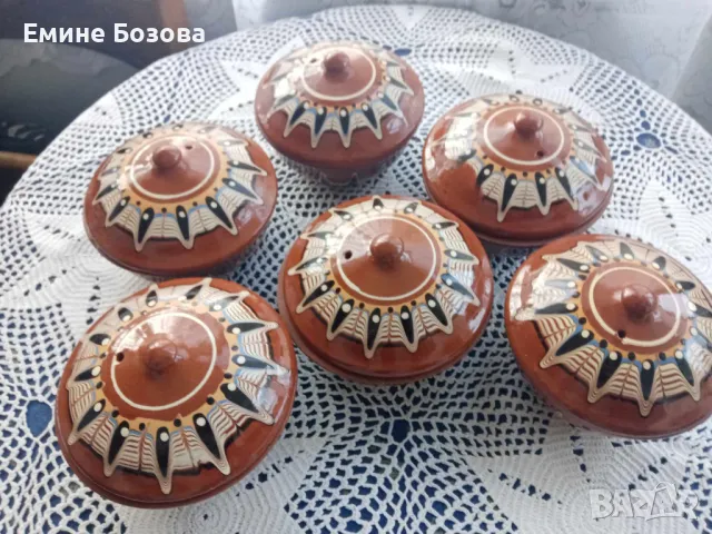 Глинени гювечета - неизползвани, снимка 1