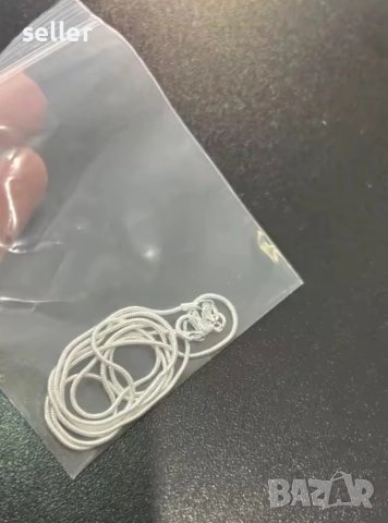 Дамски сребристи синджирчета, верижки, снимка 2 - Колиета, медальони, синджири - 52891319