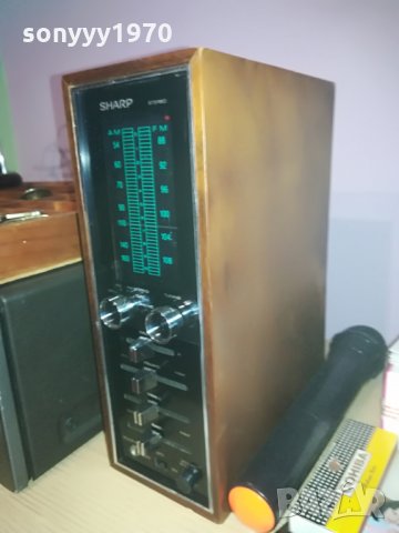 SHARP-RETRO RECEIVER-АНТИК, снимка 3 - Ресийвъри, усилватели, смесителни пултове - 28502900