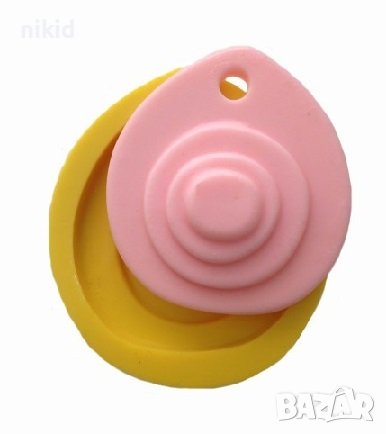 Окото на Назар Nazar дълбок силиконов молд форма калъп фондан гипс шоколад сапун декор, снимка 5 - Форми - 37851499