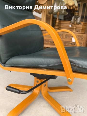 Релакс кресло POÄNG IKEA (код 01-064), снимка 9 - Дивани и мека мебел - 53575788