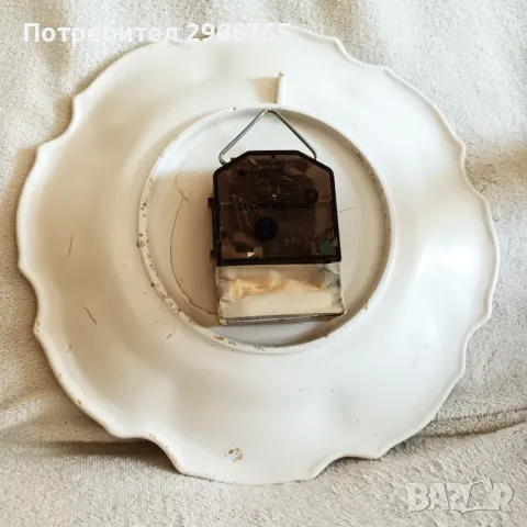 Часовник чиния HANSON Франция работещ, снимка 9 - Антикварни и старинни предмети - 49095663