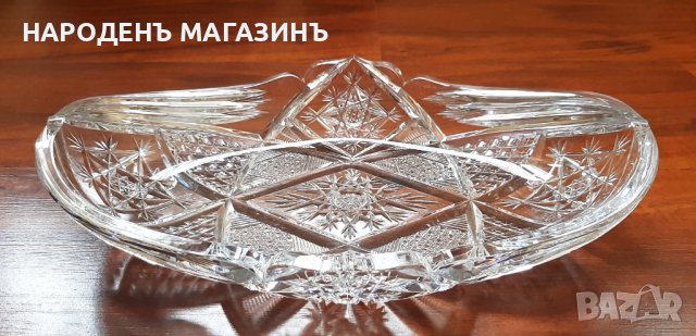 Голяма кристална фруктиера кристал тежи 2, 400 кг. , снимка 3 - Други ценни предмети - 44844613