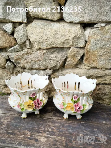 Големи кашпи Bassano, снимка 11 - Антикварни и старинни предмети - 50049406