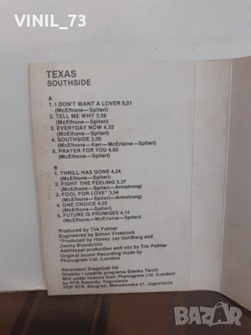  Texas – Southside, снимка 4 - Аудио касети - 32308828