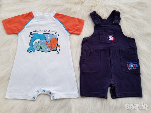 Летни ромпъри 3-6 месеца, снимка 1