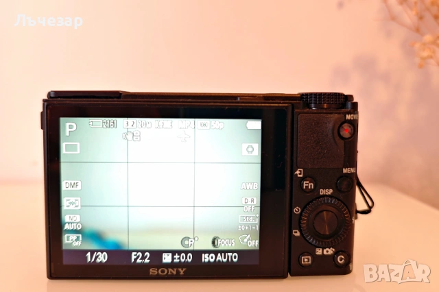 SONY RX100 IV, снимка 3 - Фотоапарати - 53220134