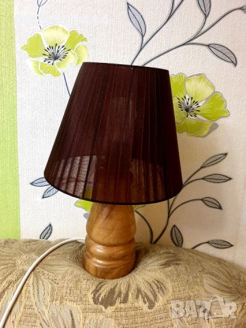 Ретро нощна лампа уникат, снимка 2 - Настолни лампи - 27466312