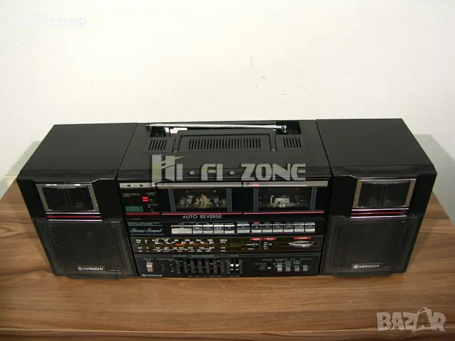 Hitachi trk-w550e /1, снимка 2 - Радиокасетофони, транзистори - 49790572