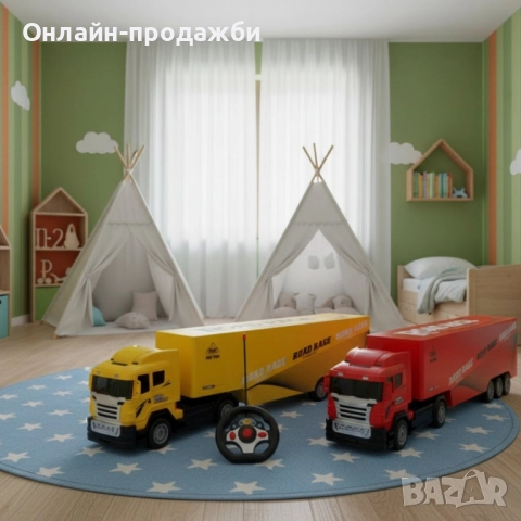 Камион с дистанционно управление Hercules Road Rage