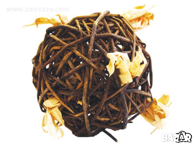 Върбова топка за игра и гризане за Гризачи 20 x 20 x 20 см.