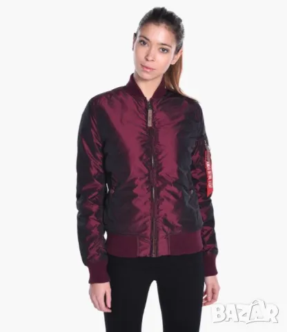 ALPHA INDUSTRIES леко бомбър яке , унисекс модел - размер S-M 