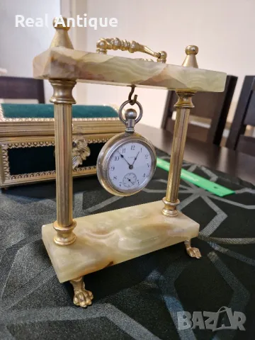 Топ- Уникален голям антикварен колекционерски американски джобен часовник ELGIN , снимка 2 - Антикварни и старинни предмети - 49333748