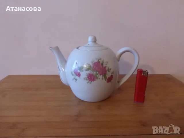 Китайски порцеланов чайник 1980 г