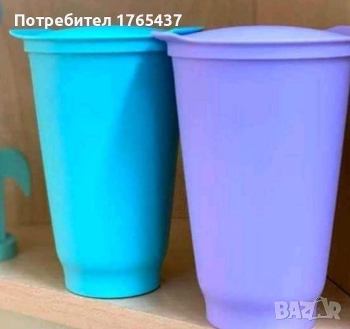 Два броя елегантни чаши Алегра по 450 мл. Tupperware , снимка 3 - Чаши - 43204322