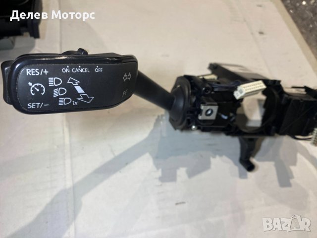 Превключвател мигачи, чистачки, круиз контрол, 5Q0953521T, Skoda Octavia, Шкода Октавия 2018, снимка 2 - Части - 43725405