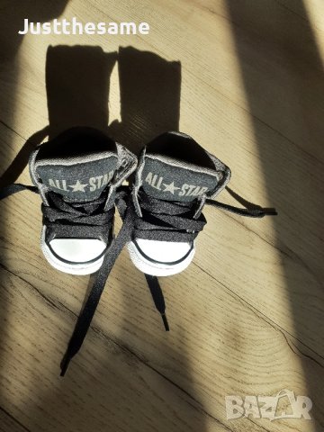 Бебешки Кецове Converse All Stars # US 2 UK 2 EUR 18, снимка 4 - Бебешки обувки - 44001067