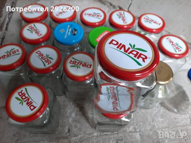 Стъклени буркани с капачки 1литър, снимка 4 - Прибори за хранене, готвене и сервиране - 37834836