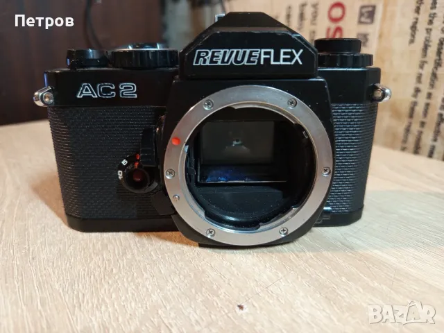 "Revue"Flex AC2.Огледално рефлексен винтидж фотоапарат