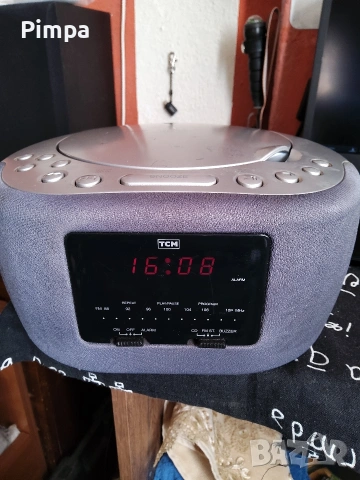 Tcm radio,cd,clock,alarm радио,сд