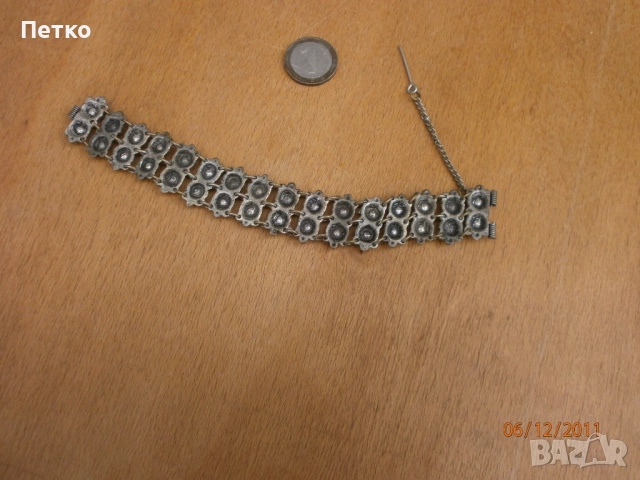 Стар накит украшение 19.5 / 2.5 см  60 грама, снимка 12 - Антикварни и старинни предмети - 52604452