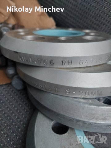 Фланци за джанти 5×98<5×112 / +болтове + втулки централен отвор 58.1//, снимка 7 - Аксесоари и консумативи - 44130671