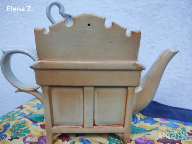 Голям винтидж чайник Paul Cardew - викториански умивалник, снимка 10 - Колекции - 52344653